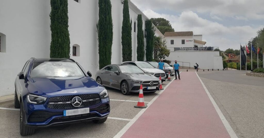 Prueba de vehículos de Mercedes Trophy 2021 - Club de Golf Escorpión